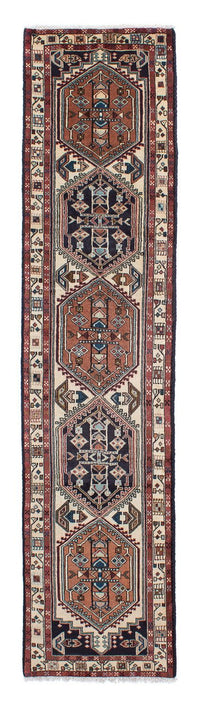 Løber Persisk tæppe - Bijar - 208 x 133 cm - beige