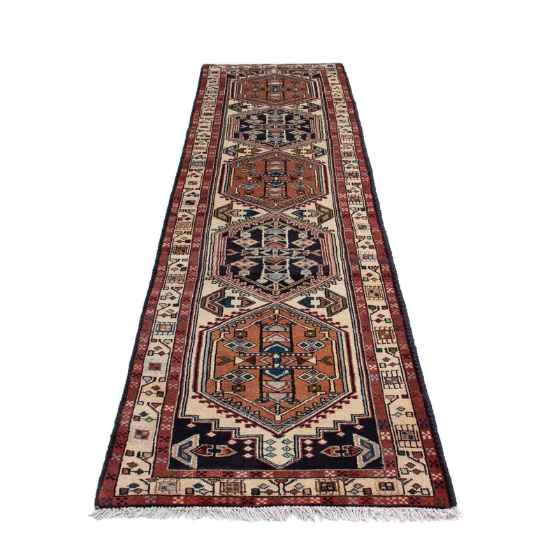 Løber Persisk tæppe - Bijar - 208 x 133 cm - beige