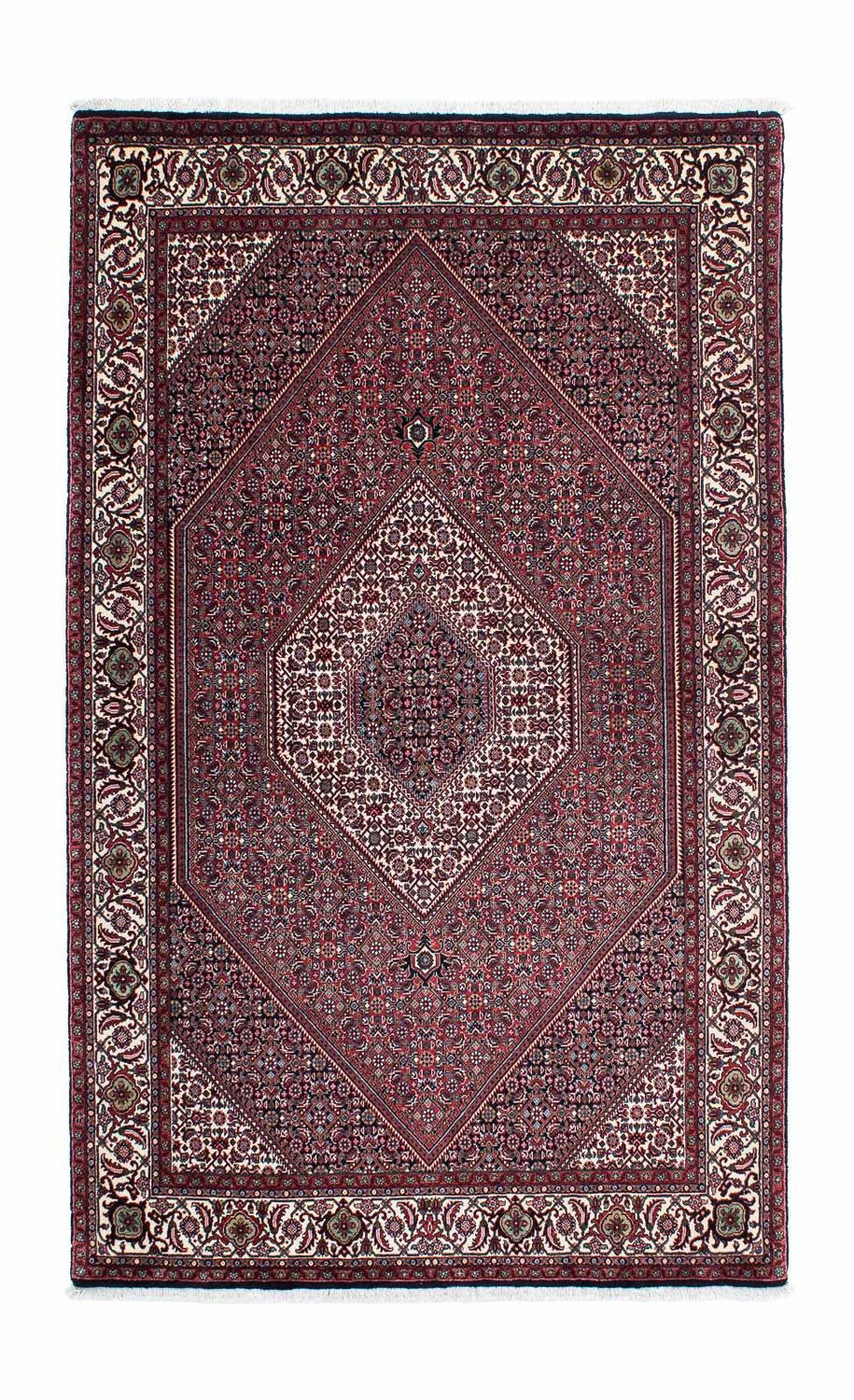 Persisk tæppe - Bijar - 209 x 130 cm - beige