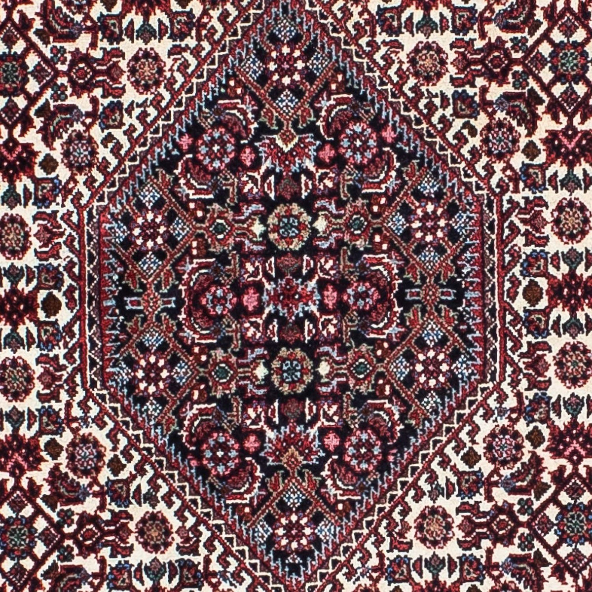 Persisk tæppe - Bijar - 209 x 130 cm - beige