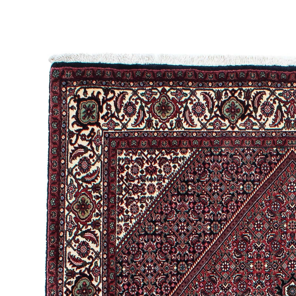 Persisk tæppe - Bijar - 209 x 130 cm - beige