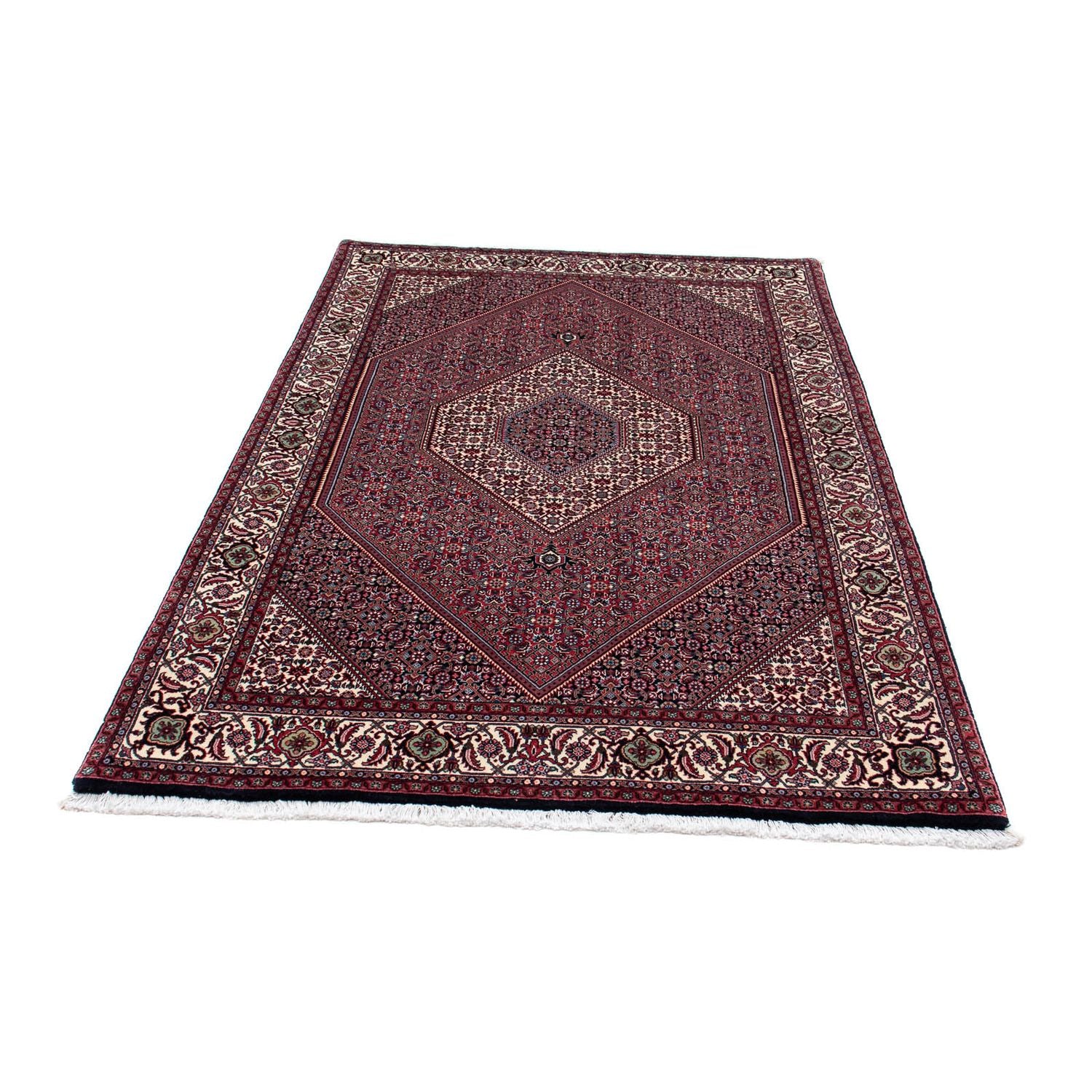 Persisk tæppe - Bijar - 209 x 130 cm - beige