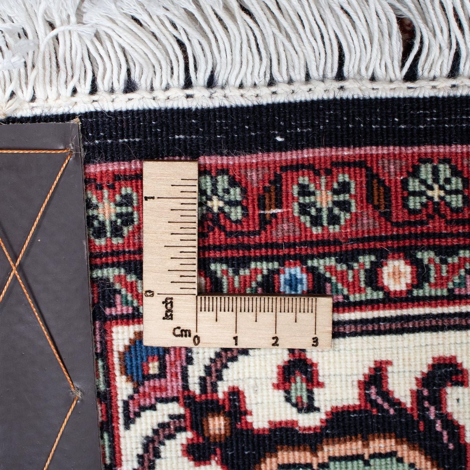 Persisk tæppe - Bijar - 209 x 130 cm - beige