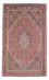 Persisk tæppe - Bijar - 145 x 88 cm - lysrød