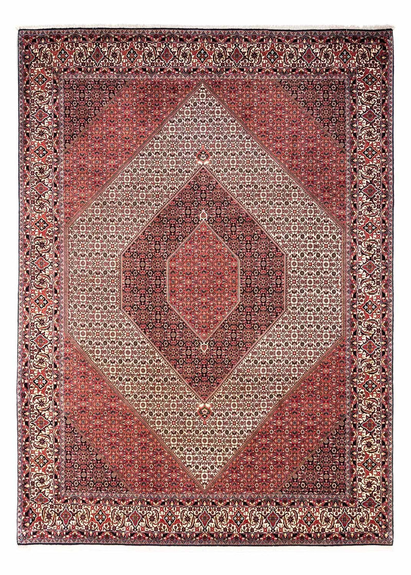 Persisk tæppe - Bijar - Royal - 349 x 252 cm - rød