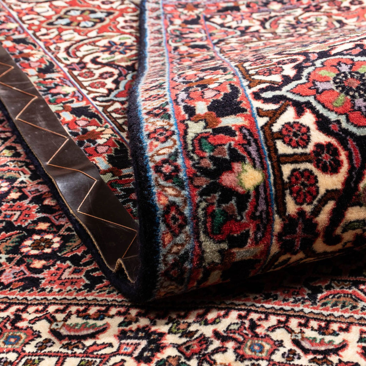 Persisk tæppe - Bijar - Royal - 349 x 252 cm - rød