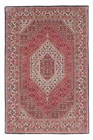 Persisk tæppe - Bijar - 171 x 112 cm - rød