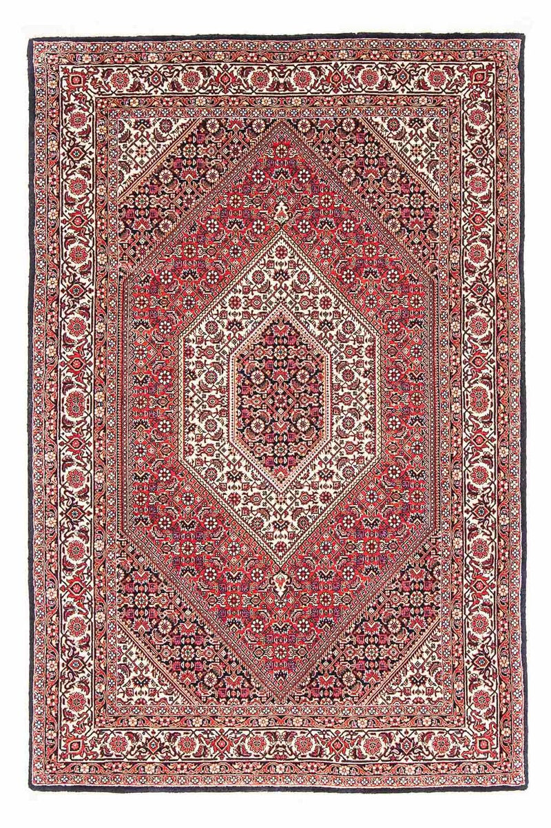 Persisk tæppe - Bijar - 171 x 112 cm - rød