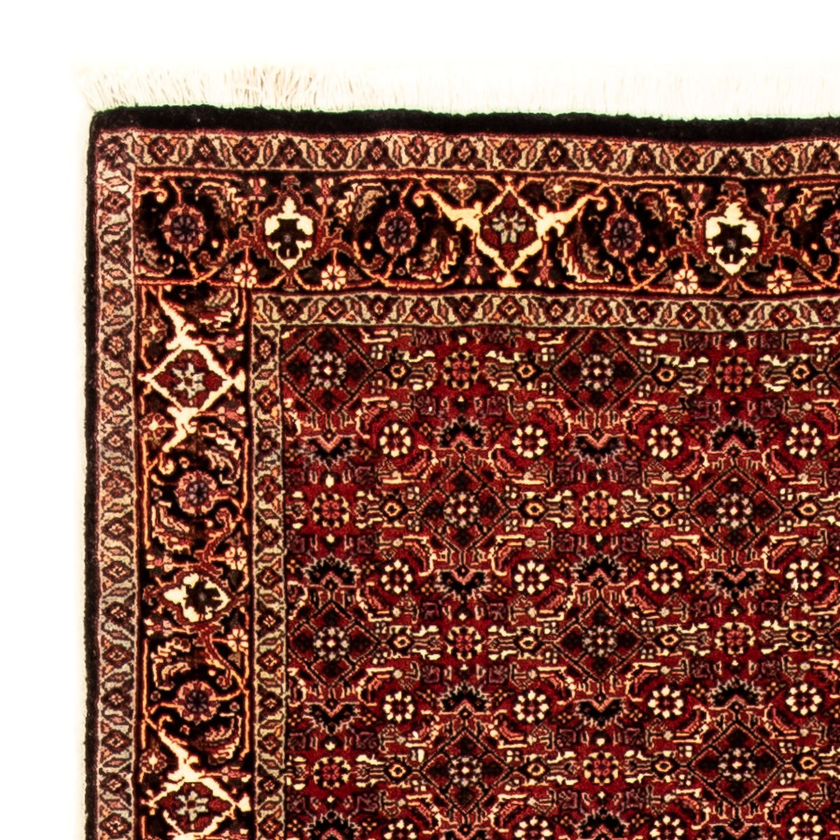 Løber Persisk tæppe - Bijar - 305 x 86 cm - flerfarvet