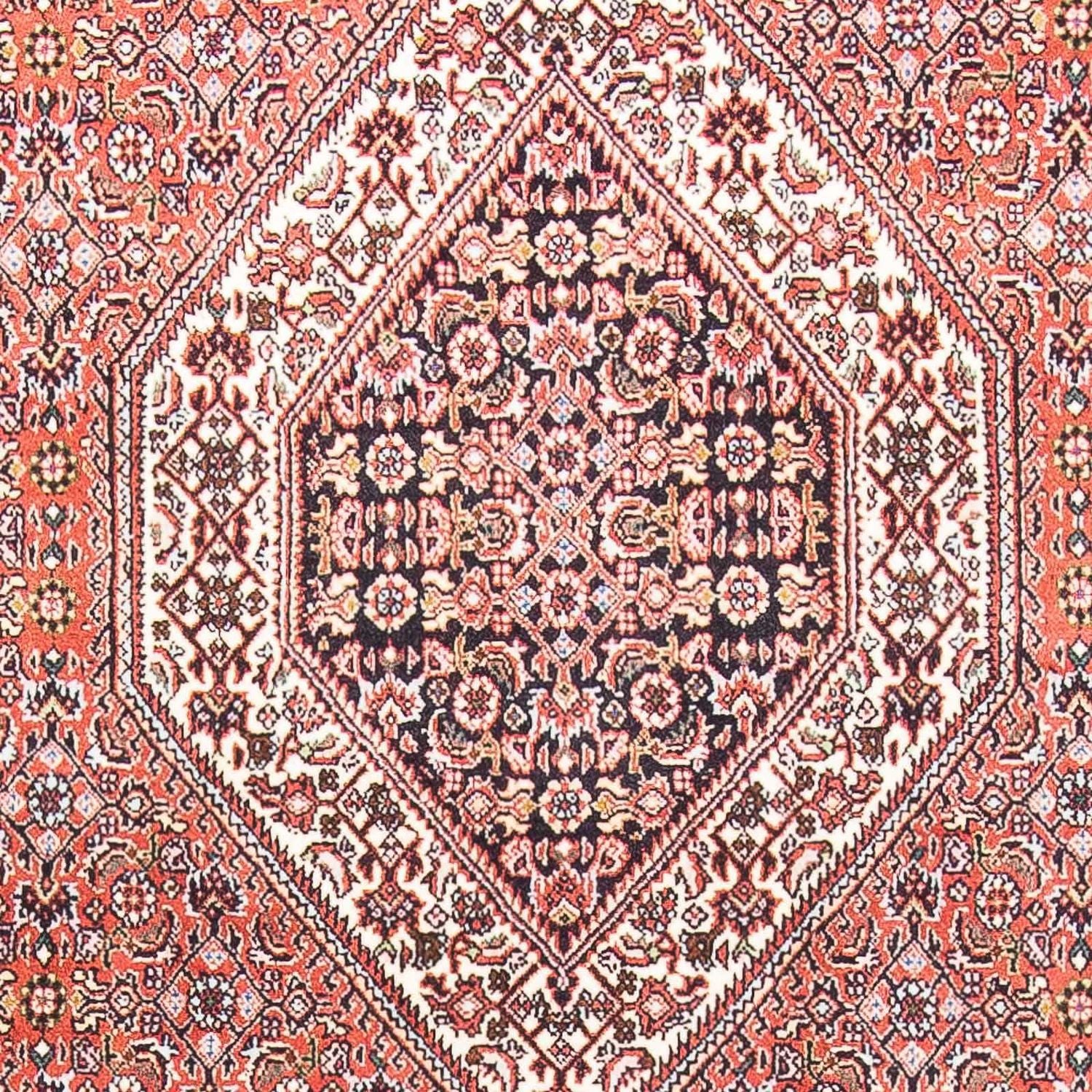 Persisk tæppe - Bijar - 178 x 110 cm - lysrød