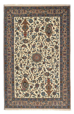Persisk tæppe - Isfahan - Premium - 207 x 134 cm - beige