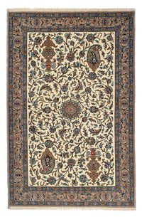 Persisk tæppe - Isfahan - Premium - 207 x 134 cm - beige