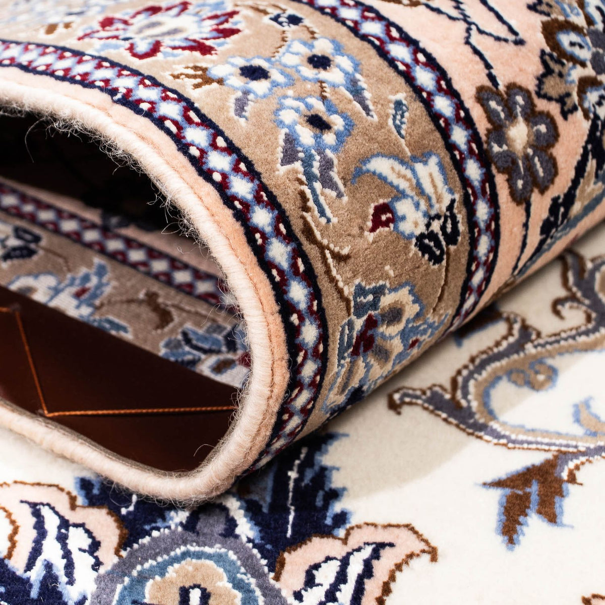 Persisk tæppe - Nain - Premium - 266 x 170 cm - beige