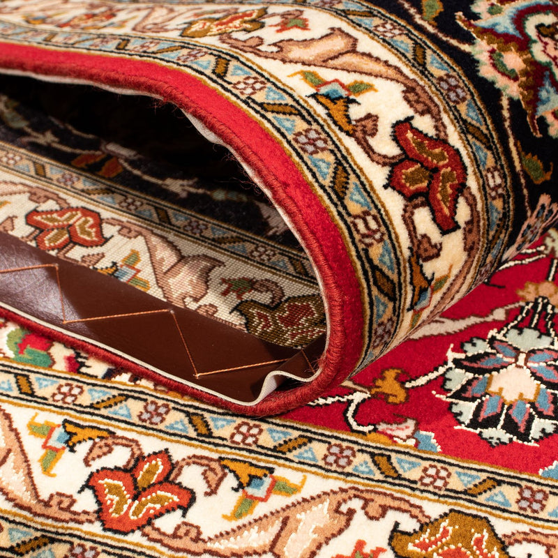 Persisk tæppe - Tabriz - Royal firkantet  - 208 x 200 cm - rød