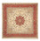 Persisk tæppe - Tabriz - Royal firkantet  - 209 x 208 cm - beige