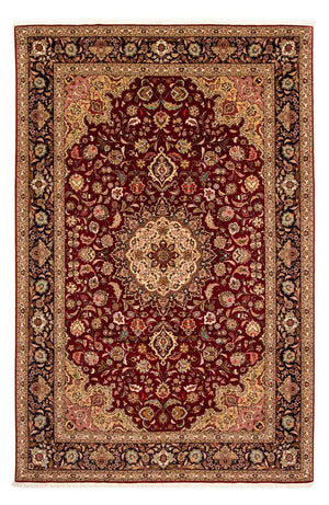 Persisk tæppe - Tabriz - Royal - 310 x 202 cm - mørkerød