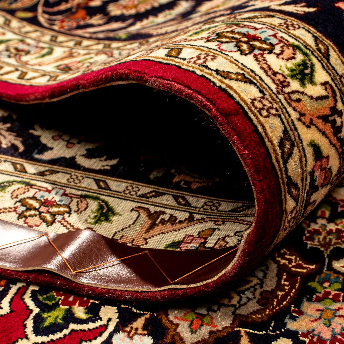 Persisk tæppe - Tabriz - Royal - 351 x 250 cm - mørkerød