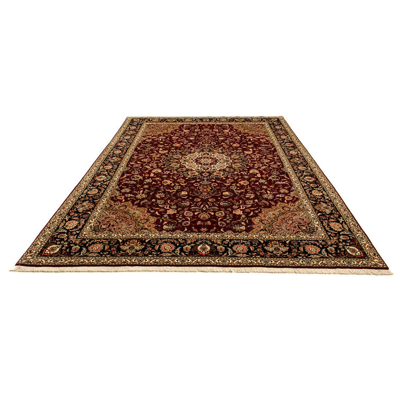 Persisk tæppe - Tabriz - Royal - 351 x 250 cm - mørkerød
