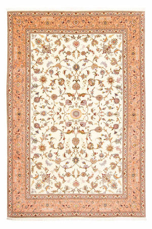 Persisk tæppe - Tabriz - Royal - 302 x 203 cm - beige