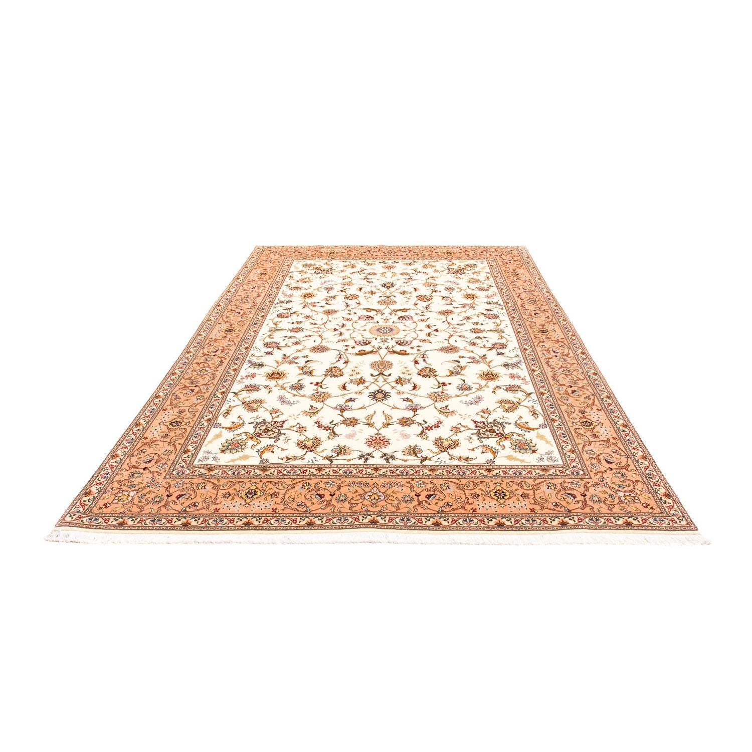 Persisk tæppe - Tabriz - Royal - 302 x 203 cm - beige