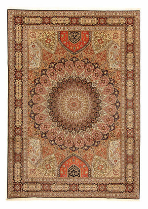 Persisk tæppe - Tabriz - Royal - 355 x 252 cm - flerfarvet