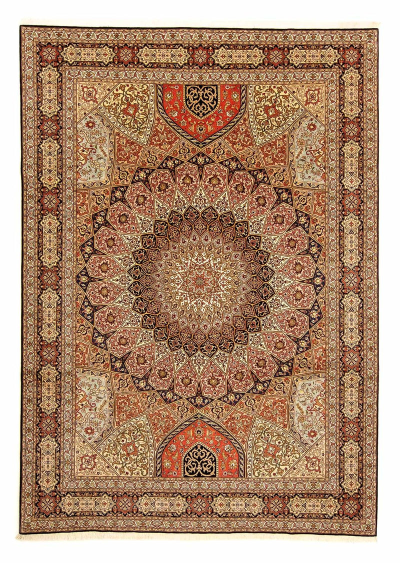 Persisk tæppe - Tabriz - Royal - 355 x 252 cm - flerfarvet