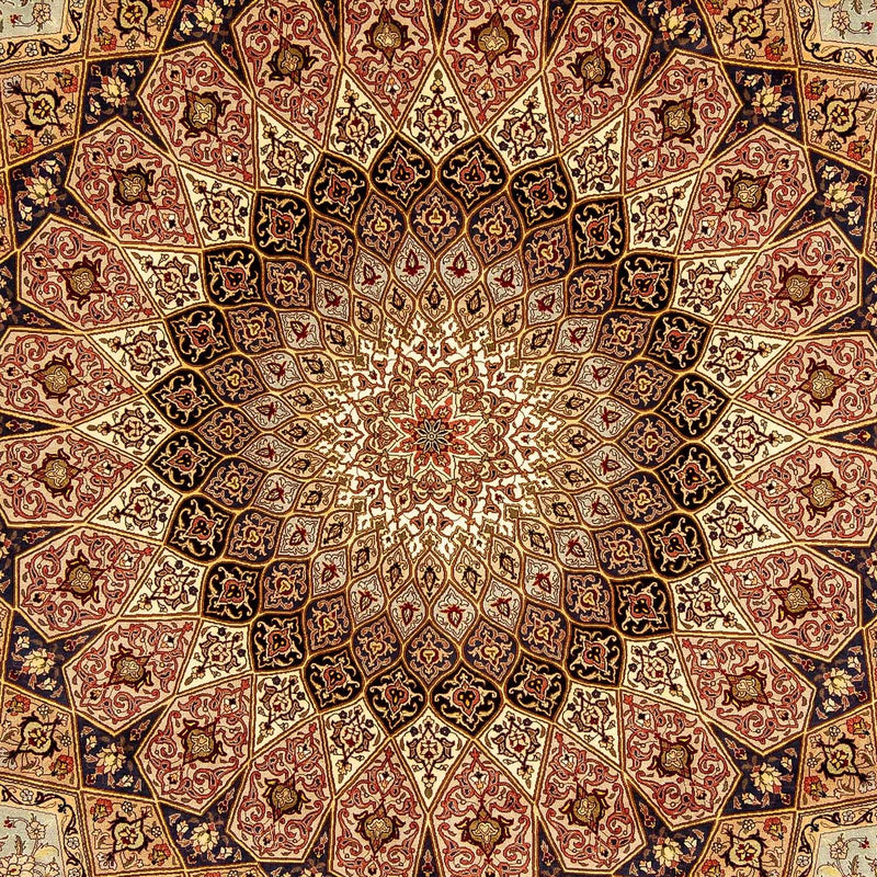 Persisk tæppe - Tabriz - Royal - 355 x 252 cm - flerfarvet