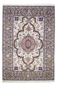 Persisk tæppe - Isfahan - Premium - 233 x 160 cm - beige