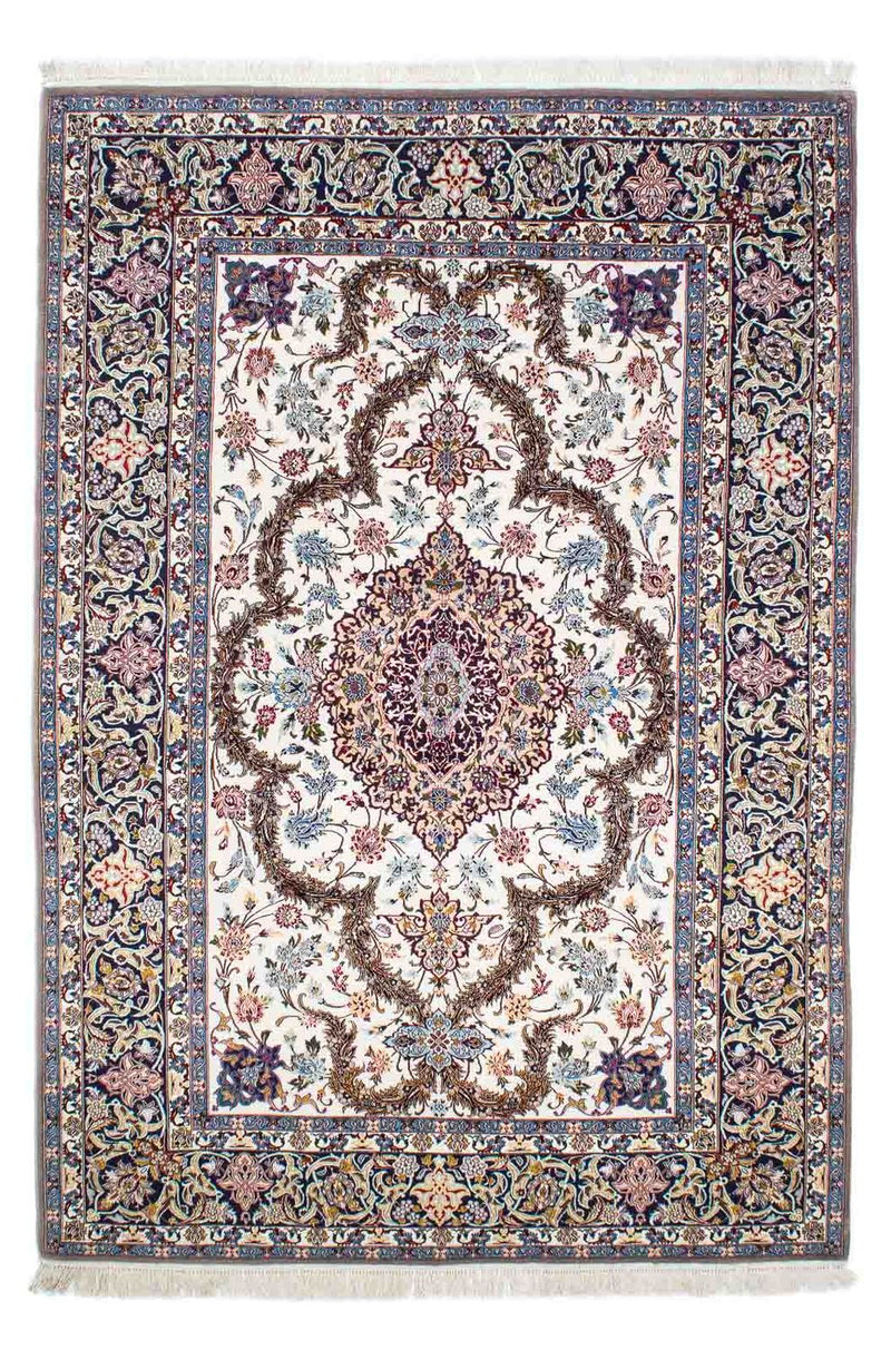 Persisk tæppe - Isfahan - Premium - 233 x 160 cm - beige