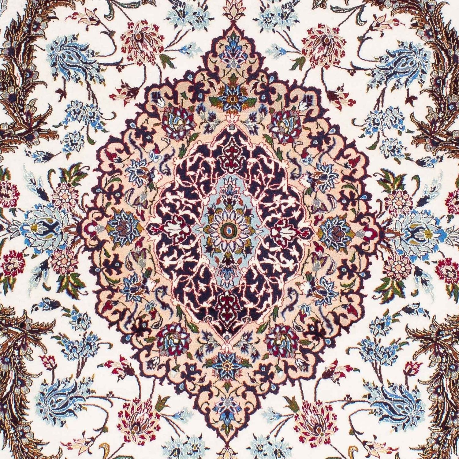 Persisk tæppe - Isfahan - Premium - 233 x 160 cm - beige