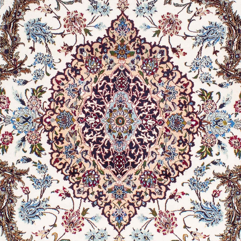 Persisk tæppe - Isfahan - Premium - 233 x 160 cm - beige
