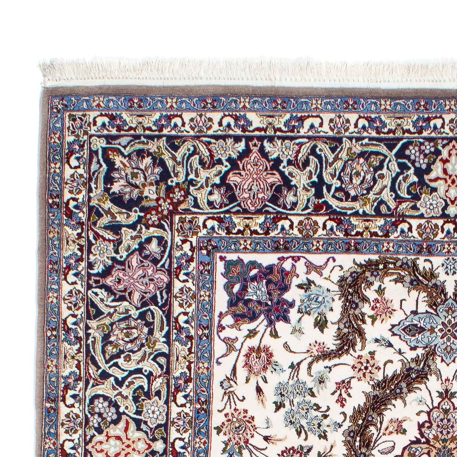 Persisk tæppe - Isfahan - Premium - 233 x 160 cm - beige