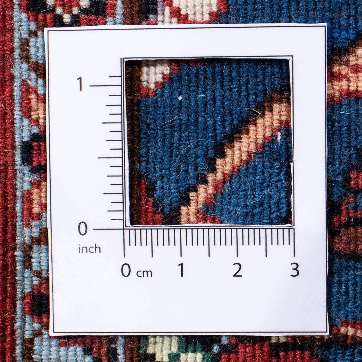 Persisk tæppe - Bijar - 248 x 173 cm - mørkeblå