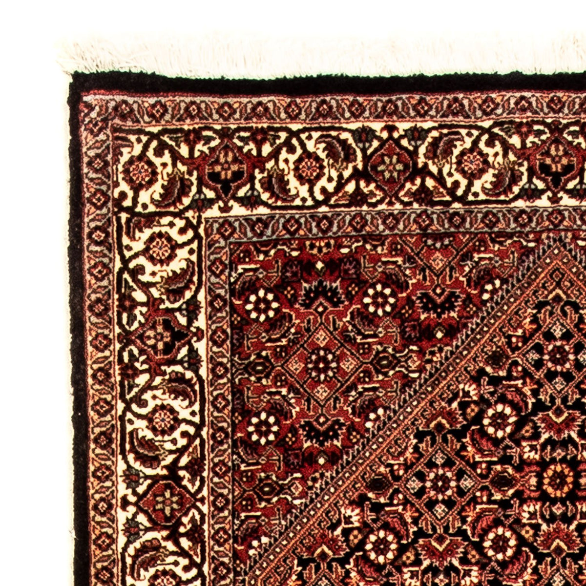 Løber Persisk tæppe - Bijar - 310 x 83 cm - flerfarvet