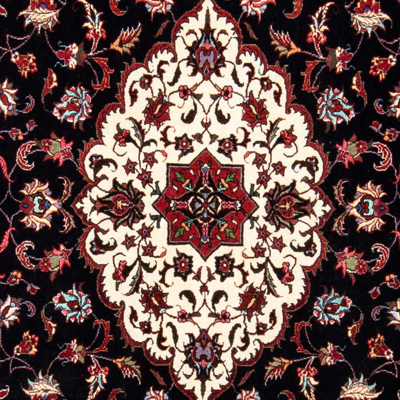 Persisk tæppe - Bijar - 242 x 133 cm - mørkeblå