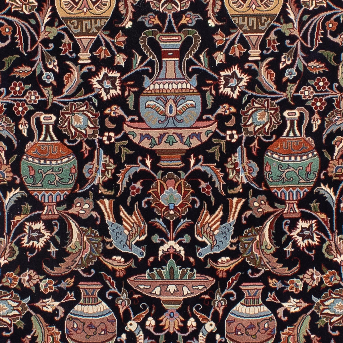 Persisk tæppe - Classic - 245 x 200 cm - sort