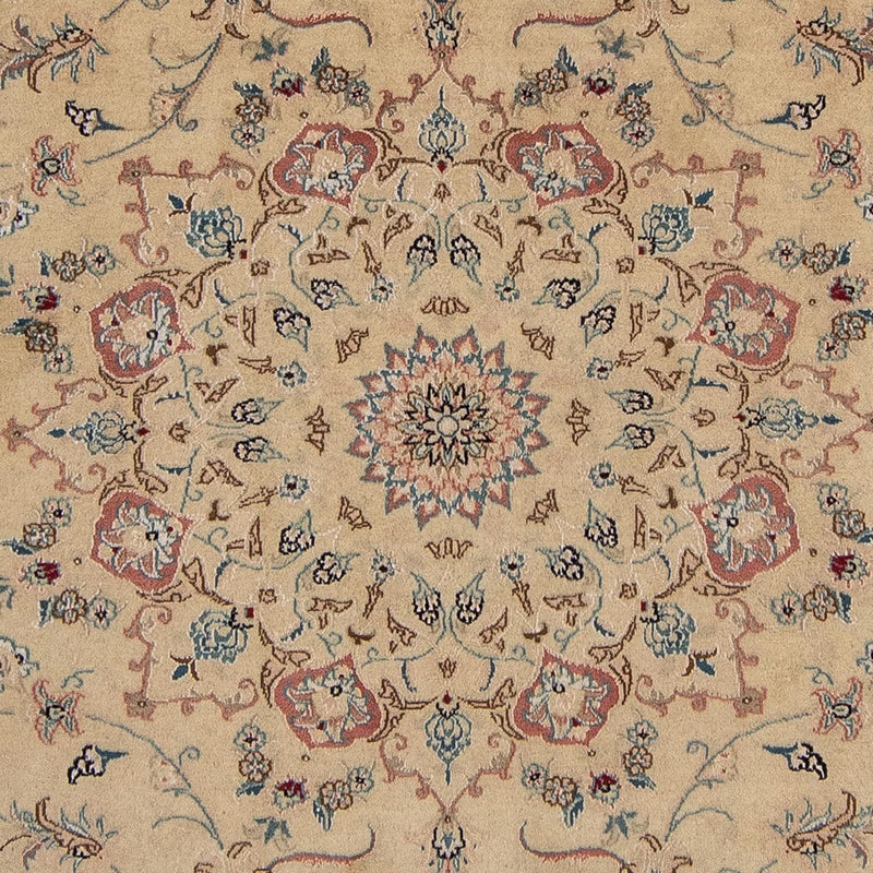 Persisk tæppe - Tabriz - 351 x 252 cm - lys brun