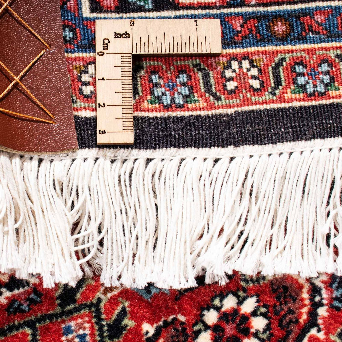 Persisk tæppe - Bijar - 246 x 170 cm - rust