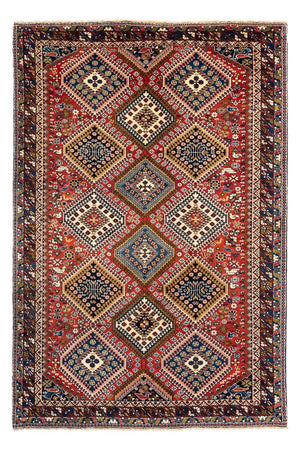 Persisk tæppe - Nomadisk - 307 x 203 cm - rød