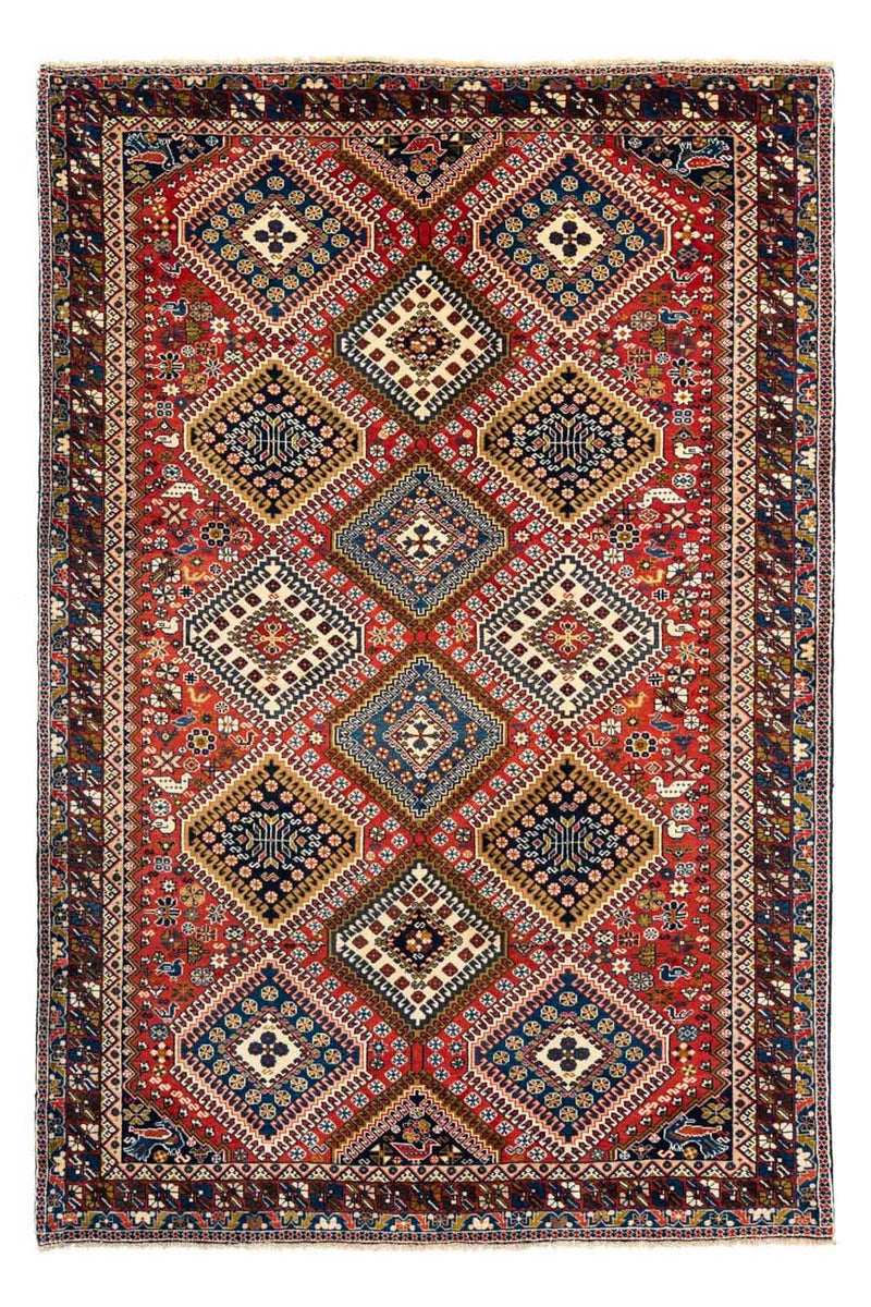 Persisk tæppe - Nomadisk - 307 x 203 cm - rød