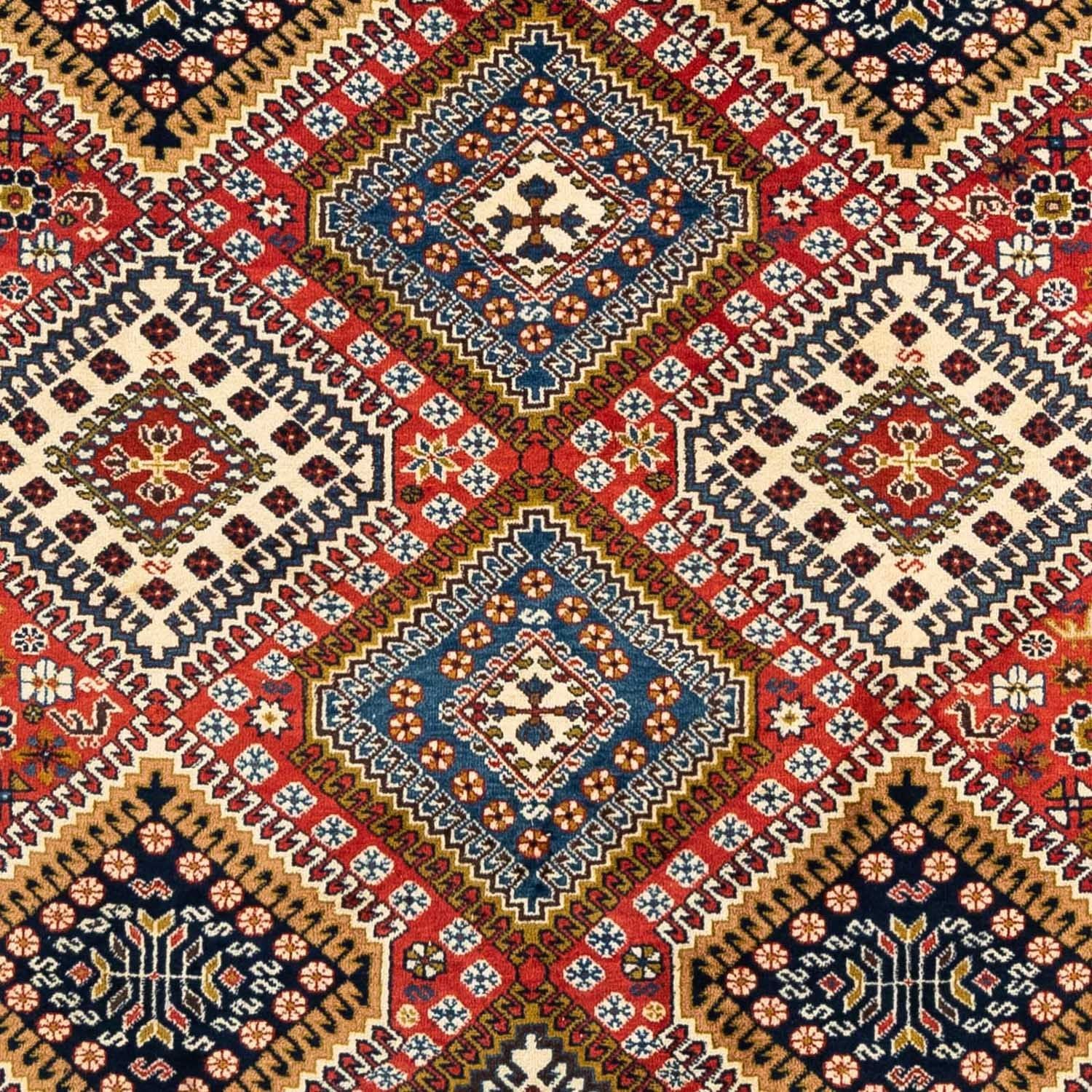 Persisk tæppe - Nomadisk - 307 x 203 cm - rød