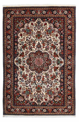 Persisk tæppe - Bijar - 208 x 137 cm - beige