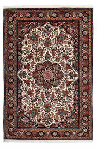 Persisk tæppe - Bijar - 208 x 137 cm - beige