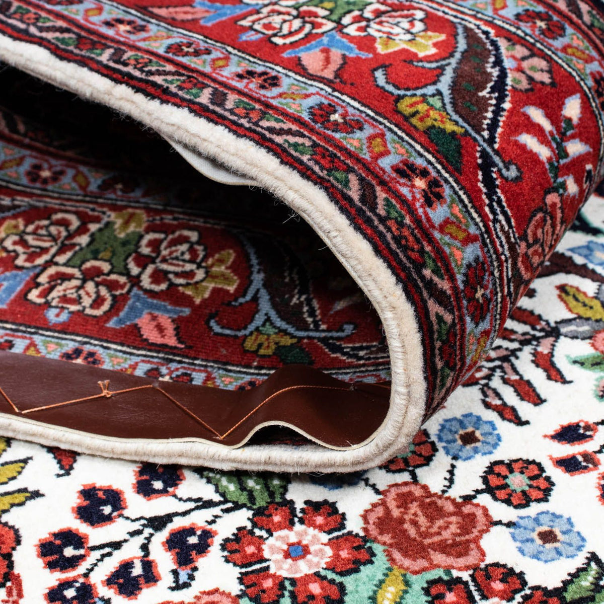 Persisk tæppe - Bijar - 210 x 131 cm - beige