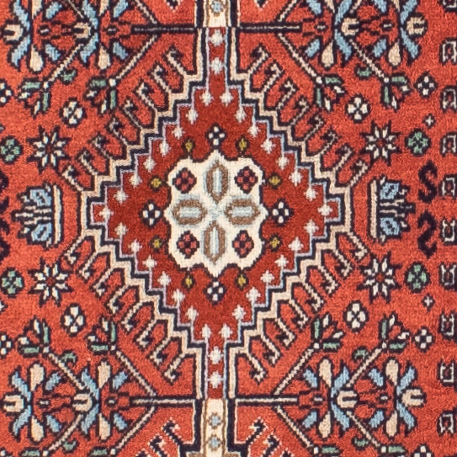 Løber Persisk tæppe - Nomadisk - 384 x 71 cm - rød