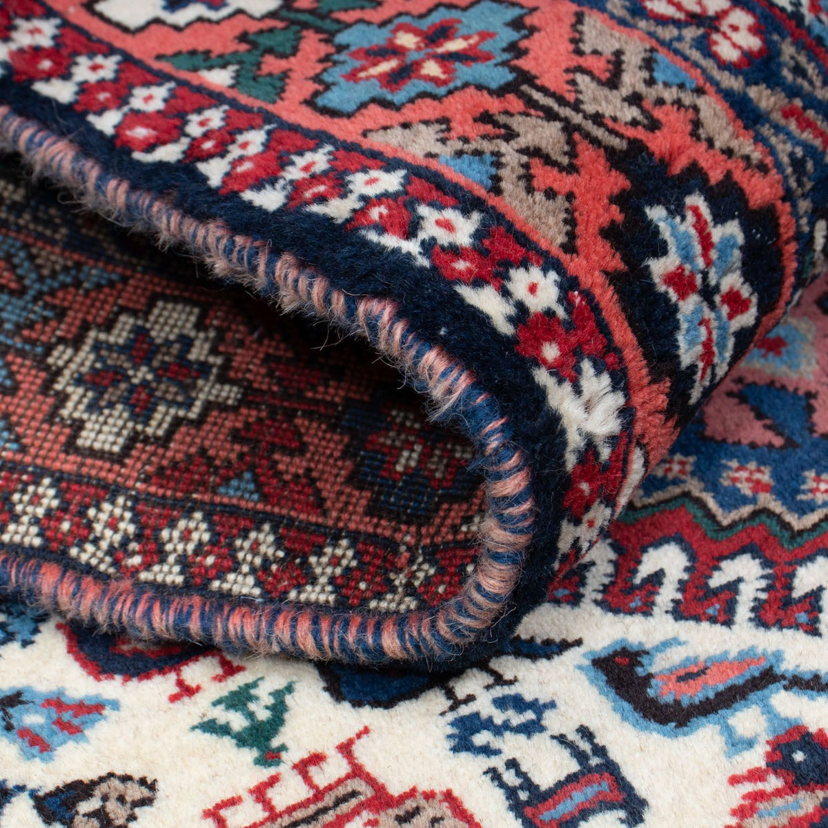 Løber Persisk tæppe - Nomadisk - 189 x 82 cm - lysrød