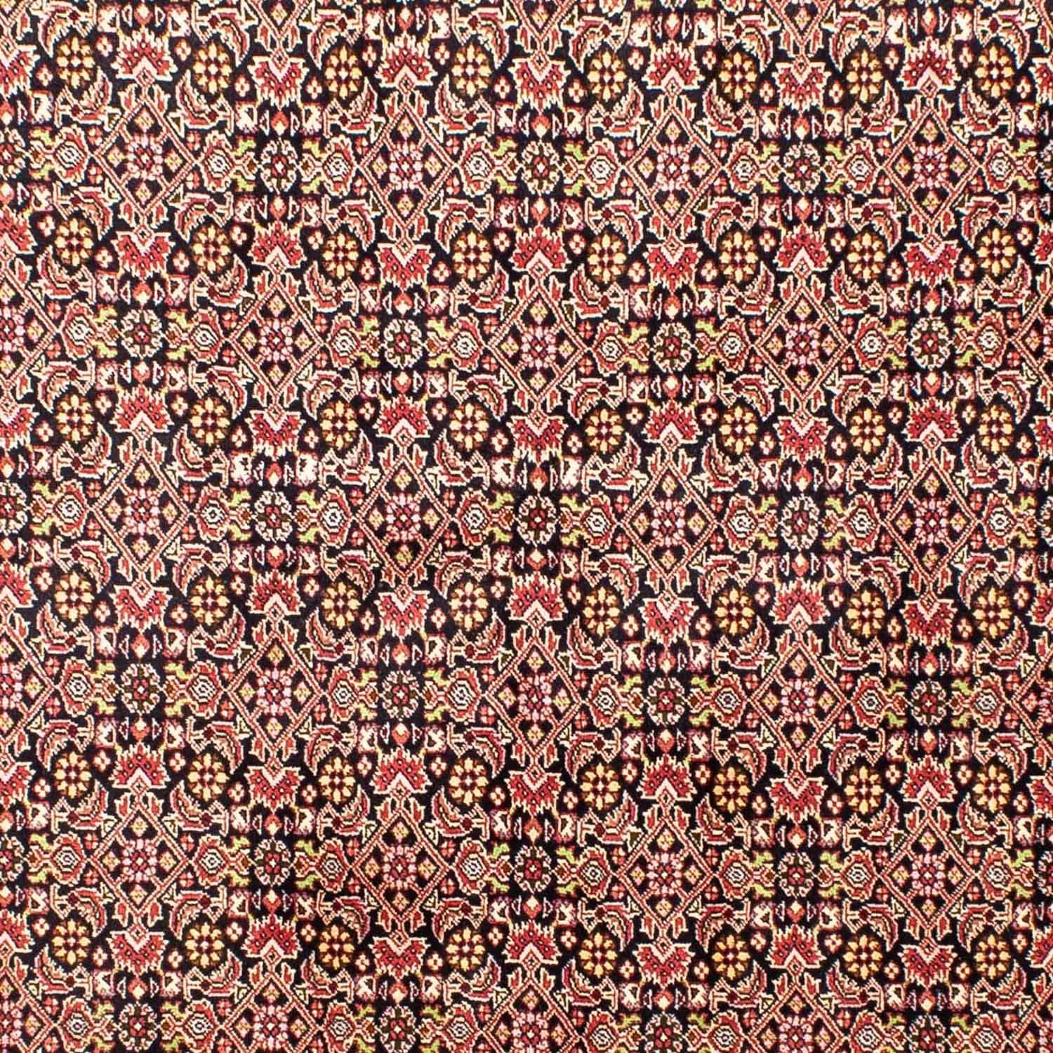 Persisk tæppe - Bijar - 252 x 173 cm - lysrød