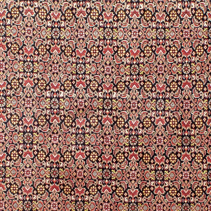 Persisk tæppe - Bijar - 252 x 173 cm - lysrød