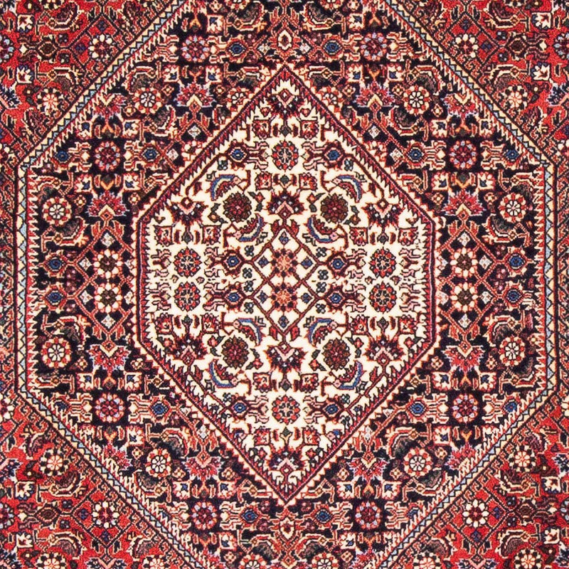 Persisk tæppe - Bijar - 170 x 110 cm - rød