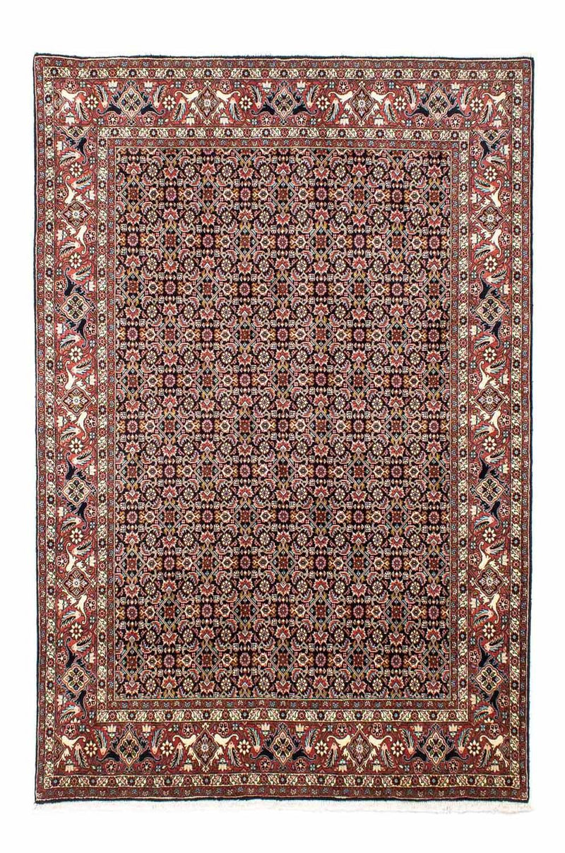 Persisk tæppe - Bijar - 248 x 173 cm - mørkeblå
